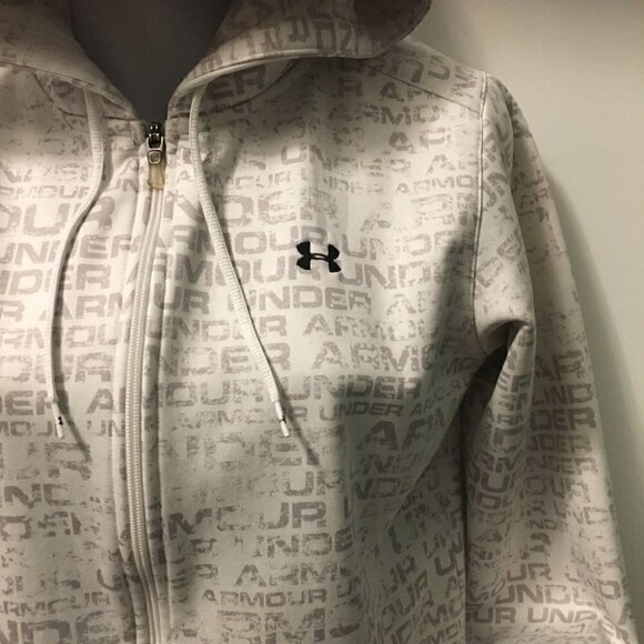 Under Armour Hoodie Hooded Sweater Full  Zip - Picture 3 of 6